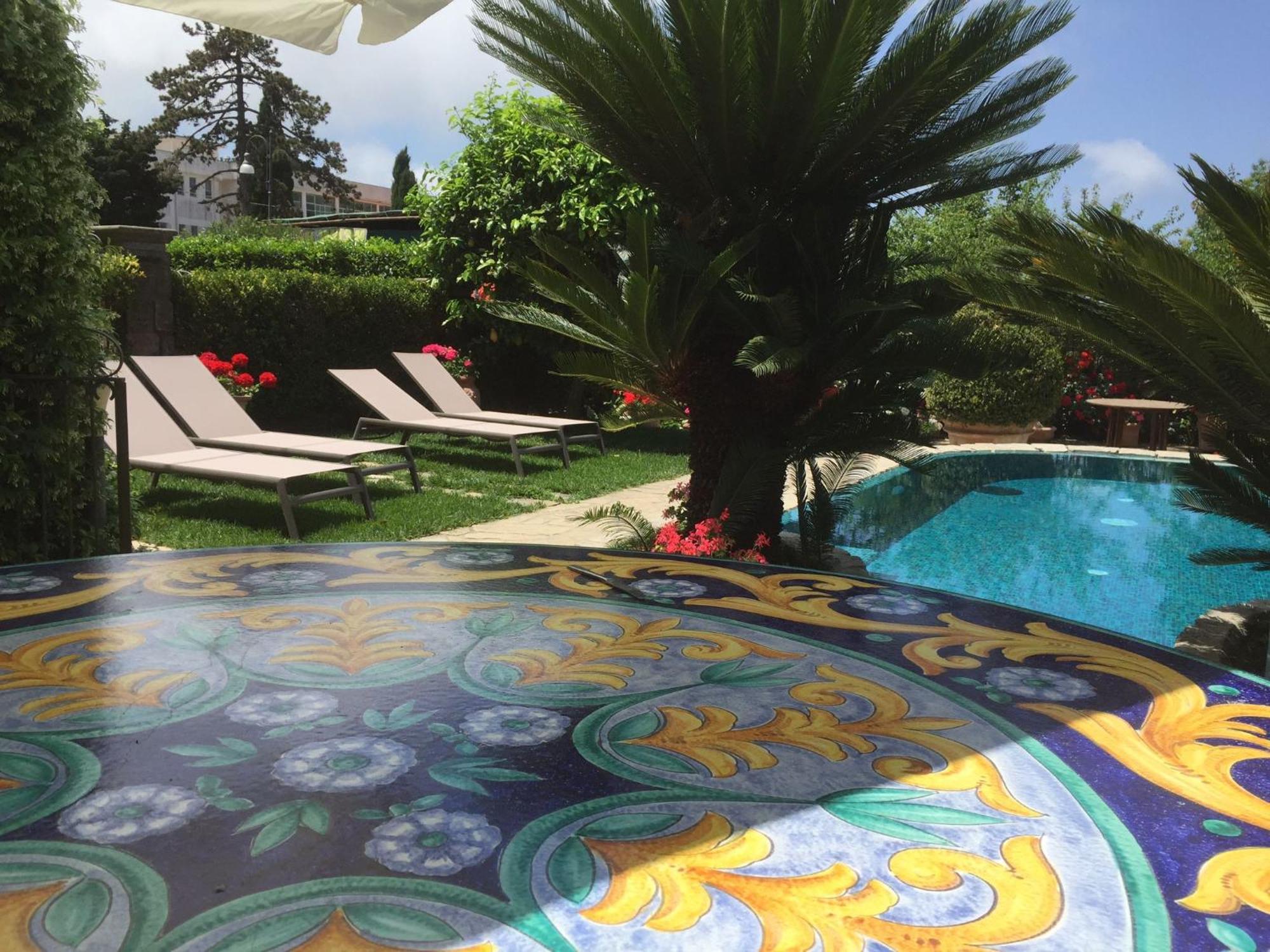 Maison Villa Angela SantʼAgata sui Due Golfi Екстериор снимка